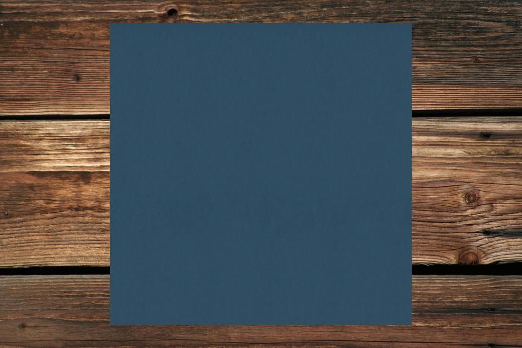 Einzelkarten 210x210 mm Nachtblau 230 g/qm
